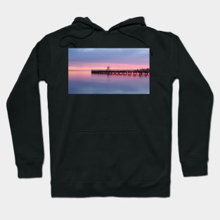 Eastern Beach Swimming Enclosure Sunrise Hoodie